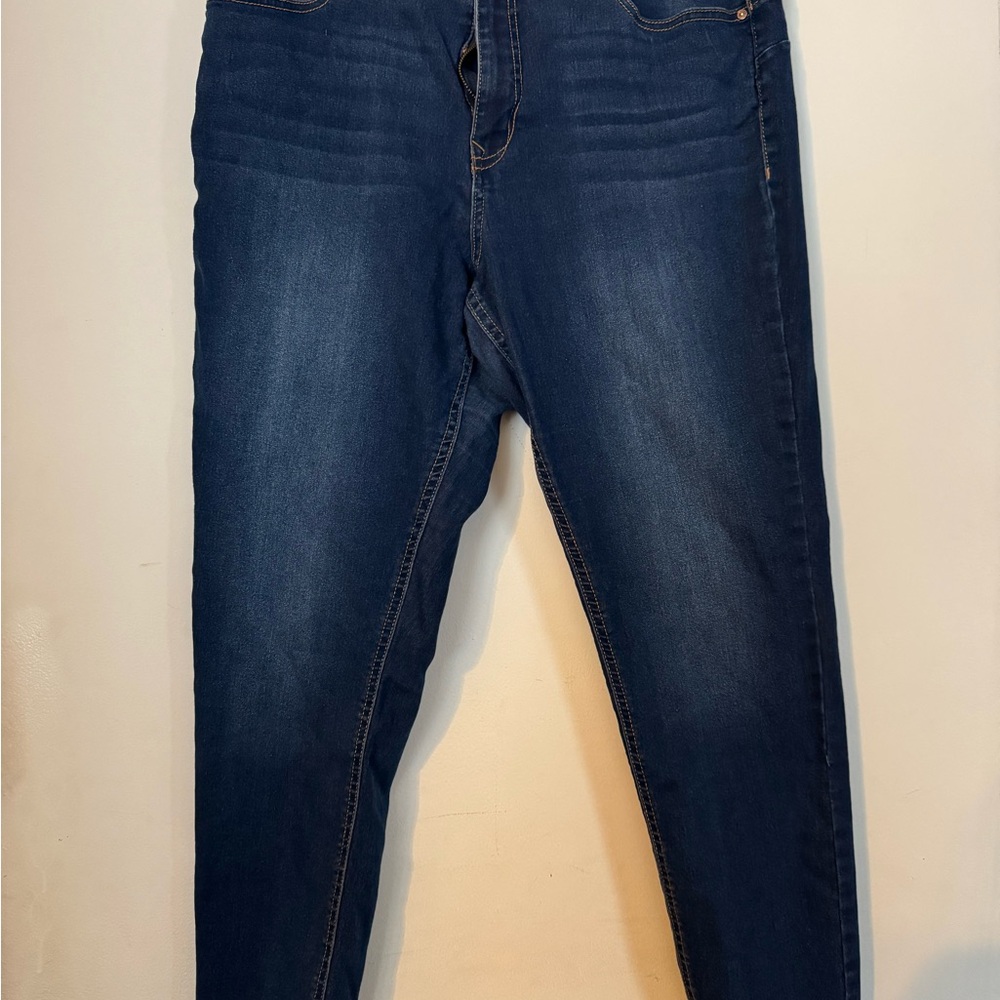Dark Blue Denim Jeans